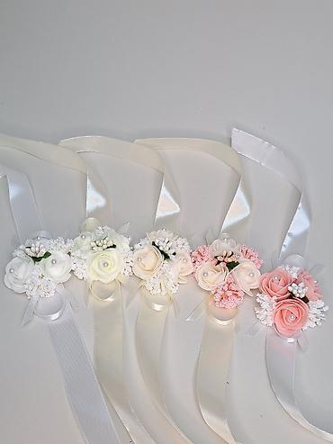 Браслеты: Изящные декоративные браслеты и бутоньерки,в наличии огромный — 9