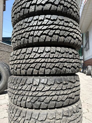 грязевая шины: Шины R 15, Всесезонная, Б/у, Комплект, Внедорожные (АТ/МТ), Япония, Dunlop