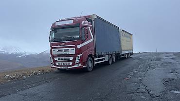 Тягач, Volvo, Тентованный