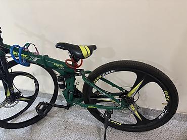 velosiped 25: BMX GTR-101 dağ velosipedi - Rəng: Yaşıl, sarı-qara akssentlər - — 4