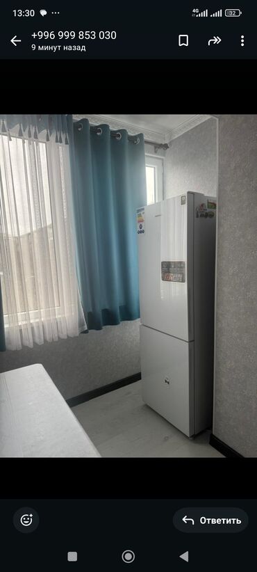 бишкек продажа дом: 2 комнаты, 75 м², 105 серия, 3 этаж, Косметический ремонт