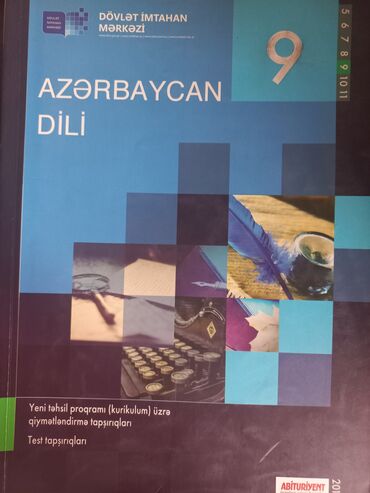 4 cü sinif ingilis dili kitabı: 9 cu sinif dim testleri Azərbaycan dili, Ümumi tarix,az tarixi