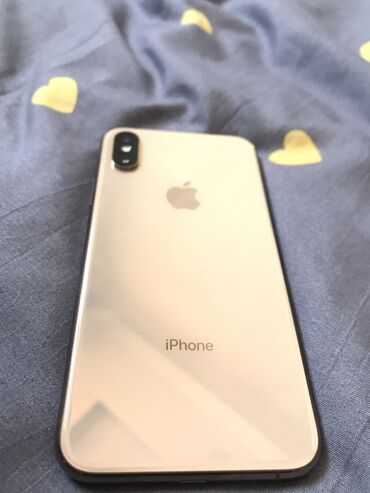 Apple iPhone: IPhone Xs, Б/у, 64 ГБ, Золотой, 76 %
