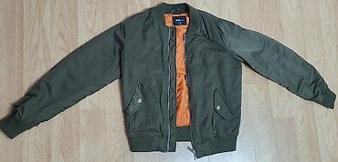 ust geyimləri: Unisex bomber gödəkçə – - Rəng: xaki (zeytun yaşıl) - Daxili: parlaq — 3