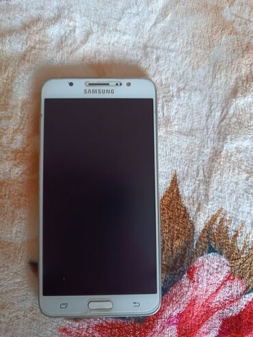 Samsung: Samsung Galaxy J7 2016, Б/у, 16 ГБ, цвет - Белый, 2 SIM
