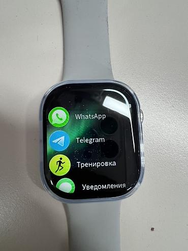 Другие смарт-часы: Смарт-часы Watch S12 Pro - Цвет: светло‑серый ремешок (силикон) — 5