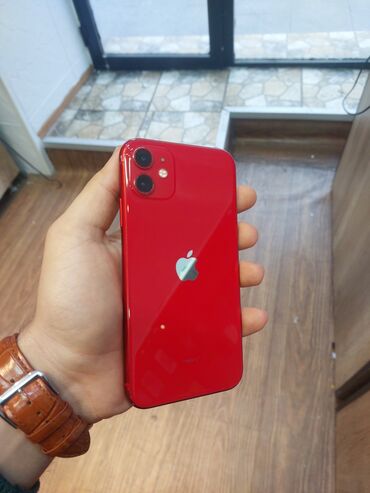 apple iphone se: IPhone 11, 64 GB, Qırmızı
