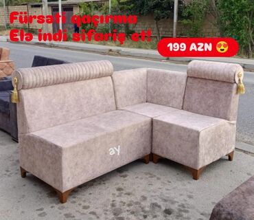 Mebel: Künc divan, Yeni, Pulsuz çatdırılma