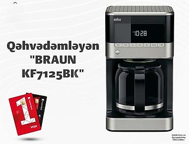 Qəhvədəmləyən "BRAUN KF7125BK"Qəhvədəmləyən "BRAUN KF7125BK" Qehve — 1