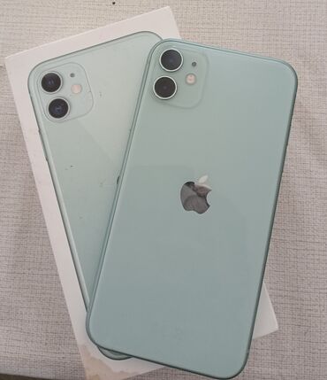 ilkin odenissiz iphone 11: IPhone 11, 64 ГБ, Зеленый, Face ID