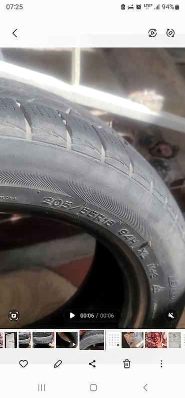 bbs 15: Зимная шина 205/55 R16 94H XL. - Посадочный диаметр: R16 - Ширина — 1