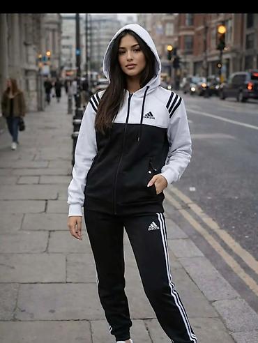 Personal Items: Ženske trenerke – Adidas stil, kompleti sa kapuljačom - Dvodijelni — 8