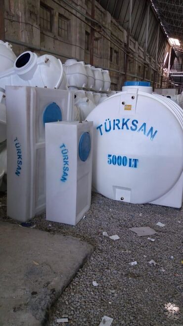 Türksan şirkətinin poleitilendən hazırlanmış su çənləri!