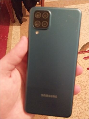 telefon a12: Samsung Galaxy A12, 64 GB, rəng - Göy