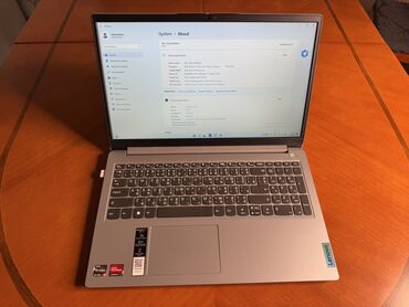 ddr3 4гб: Ноутбук, Lenovo, 8 ГБ ОЗУ, AMD Ryzen 7, 15.6 ", Б/у, Для несложных задач, память SSD