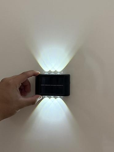 çəki açarı: Günəş enerjili LED divar lampası - İki tərəfli işıqlandırma: Üst və — 2