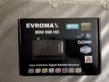 televizor antenası: EVROMAX 999 HD / bütün kanallar yazılıb