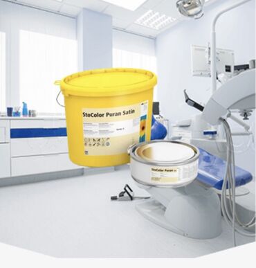 палимерный краска: StoColor Puran Satin – для медицины и стерильных