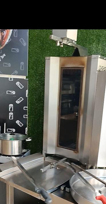 etceken: Fast-food/şaurma üçün peşəkar mətbəx avadanlıqları paketi Tərkib: - — 2