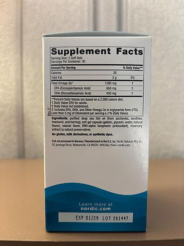 ocean balıq yağı: Məhsul: Nordic Naturals Ultimate Omega – balıq yağı əlavəsi — 2