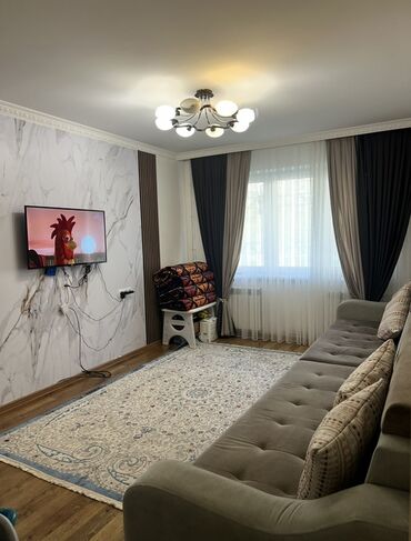 квартира в бишкеке с подселением: 2 бөлмө, 44 кв. м, 104-серия, 1 кабат, Косметикалык ремонт