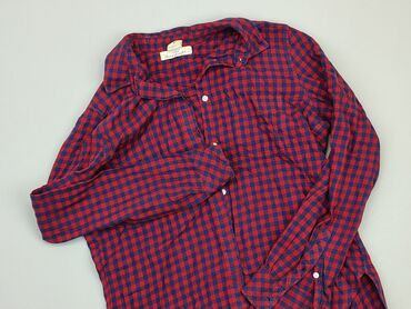 czerwona bluzki w serek: Koszula Damska, M, stan - Dobry
