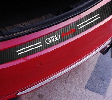 Tuning oprema: Stiker za branik automobila - karbon AUDI Stiker za zadnji branik — 4