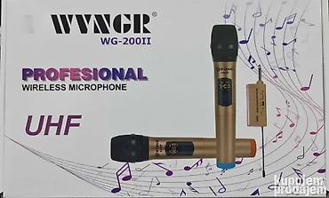 mc crypt végfok: Bezicni set 2 mikrofona profesionalni wg-200. bezicni set 2 mikrofona — 1