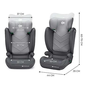 za bebu: KINDERKRAFT AUTOSEDIŠTE I-SPARK i-Size GREY (Šifra: KCISPA00GRY) — 1