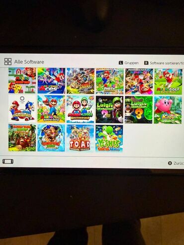 Nintendo Switch: Nintendo switch oled model ağ rengde. 3 aydir almisham, mukemmel — 8