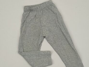 szare spodnie adidas: Sweatpants, 2-3 years, 98, condition - Very good