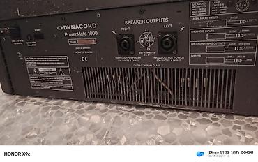 dynacord cms 1600: Dynacord PowerMate 1000 — peşəkar powered mikser Əsas xüsusiyyətlər — 1