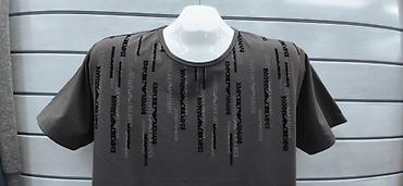 Футболки: Мужская футболка, 2XL, 3XL, 5XL, Armani, Новый, цвет - Белый, Самовывоз, Платная доставка — 14