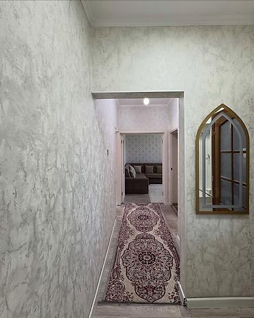 kva: 3 комнаты, 70 м², Аламедин-1 мкр 106 серия, 6 этаж, Евроремонт — 5