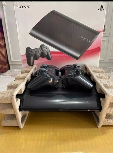 PS3 (Sony PlayStation 3): Playstation 3 Super slim Прошитая Память 500GB внутри записано 30