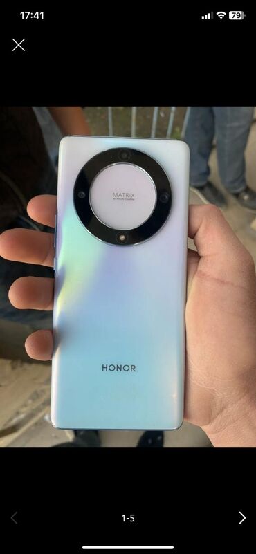 lalafo ikinci el telefonlar: Honor 9A, 128 GB, rəng - Ağ, Barmaq izi