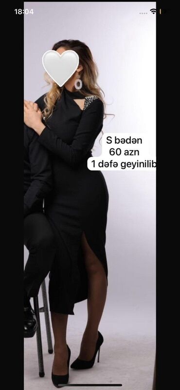 коктейльные платья в баку: Вечернее платье, Миди, S