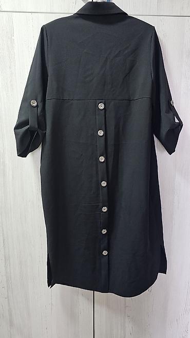 Повседневные платья: Повседневное платье, Платье-рубашка, L — 1