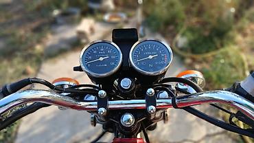 реплика мото: Классический мотоцикл Suzuki, 125 куб. см, Бензин, Б/у — 6
