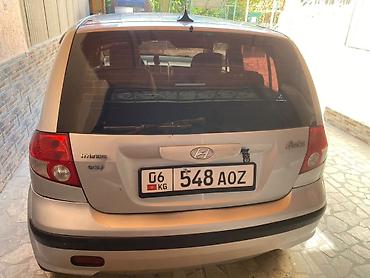 Унаа: Hyundai Getz: 2005 г., Кол менен иштөөчү, Бензин, Хетчбек — 5