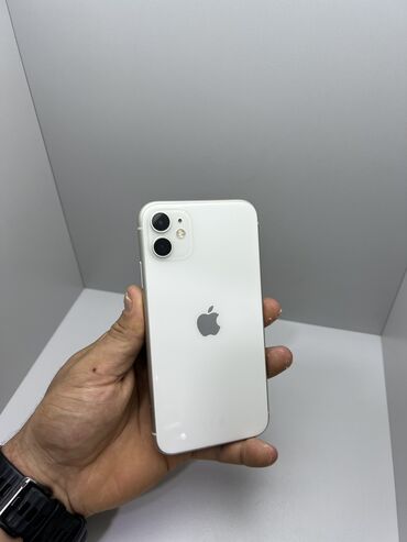 жпс спидометр: IPhone 11, Колдонулган, 128 ГБ, Ак, Коргоочу айнек, Каптама, Кабель, 86 %