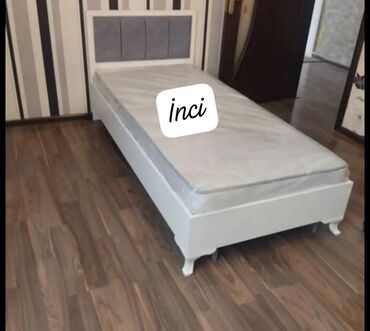 Mebel: Yeni, Təknəfərlik çarpayı, Bazasız, Matras ilə, Siyirməsiz, Azərbaycan