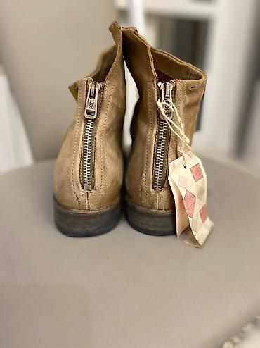 Ботинки: Обувь Италия Натуральная кожа Размеры уточнять Серые ботинки ручной — 10