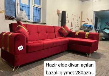 künclü çardaq çarpayılar: Künc divan