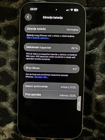 Apple iPhone: Apple iPhone 15 – 128 GB, boja: bela
Javiti se na br tel za vise info — 1