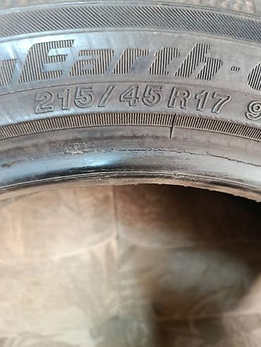 down pipe: Шины 215 / 45 / R 17, Лето, Б/у, Пара, Легковые, Япония, Yokohama — 2