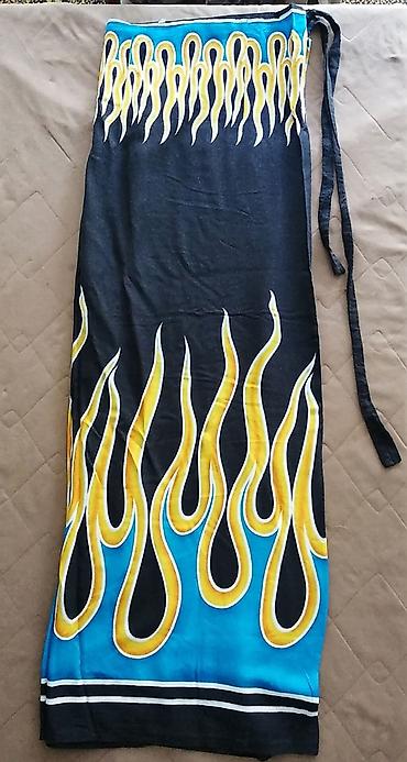 boho torbice: Letnja suknja na preklop. Univerzalna velicina. Bez ostecenja — 2