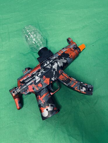игрушки для малчиков: Орбизный мини Автомат МР5 Стреляет орбизами! Дальность 20-30м Режим