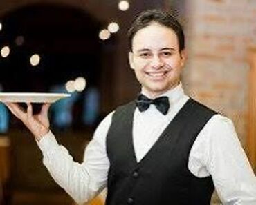 restoran isi: Ofisiant tələb olunur, Restoran, İstənilən yaş, Təcrübəsiz