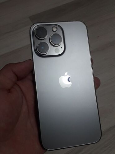 Apple iPhone: IPhone 13 Pro, Новый, 256 ГБ, Matte Silver, Наушники, Зарядное устройство, Защитное стекло, 100 %